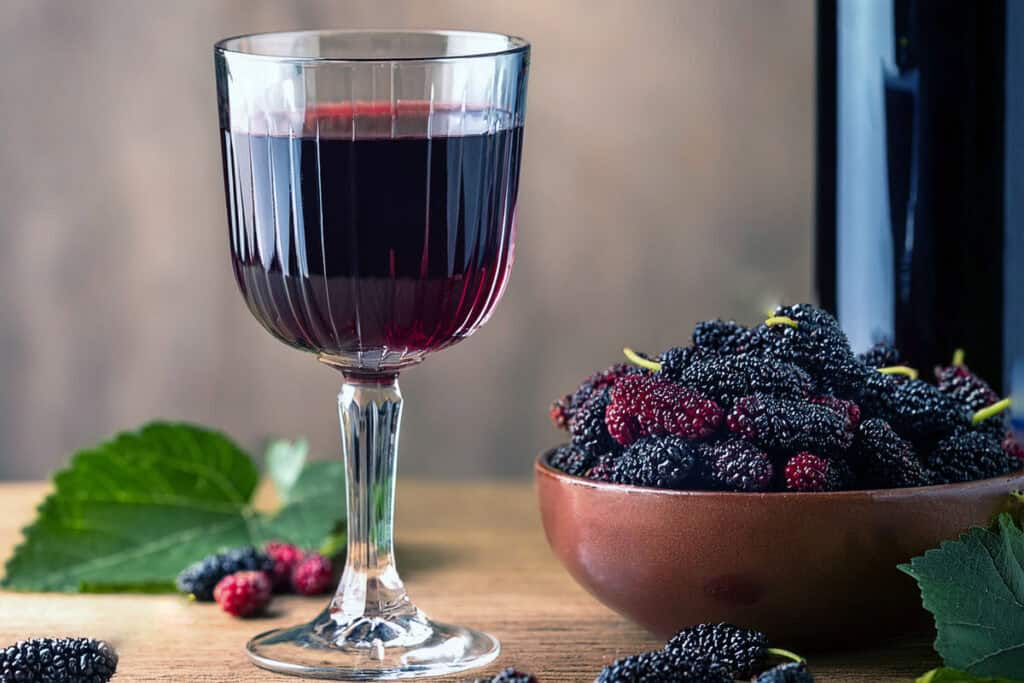 Elegant Recipe For Mulberry Wine Images