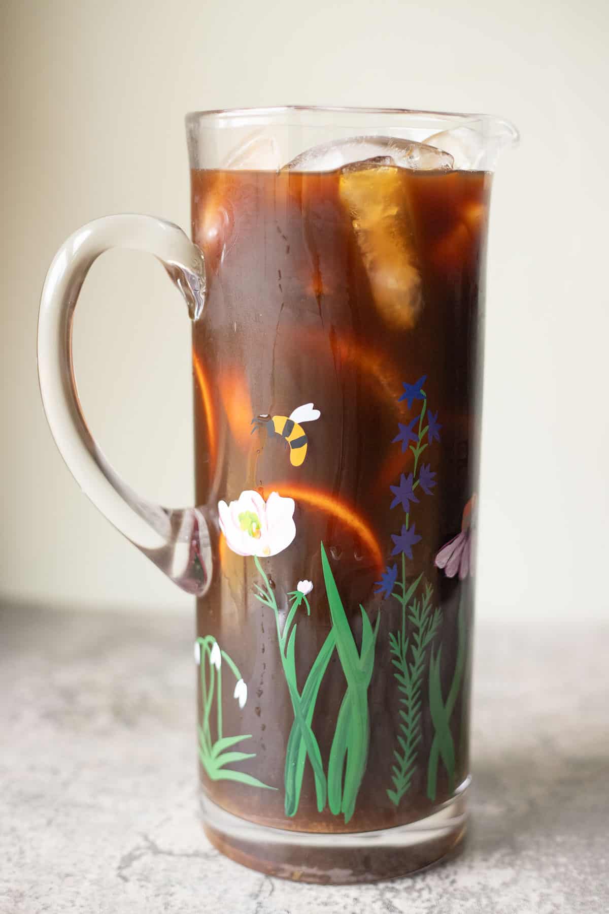 a jug of hay maker's punch aka switchel.