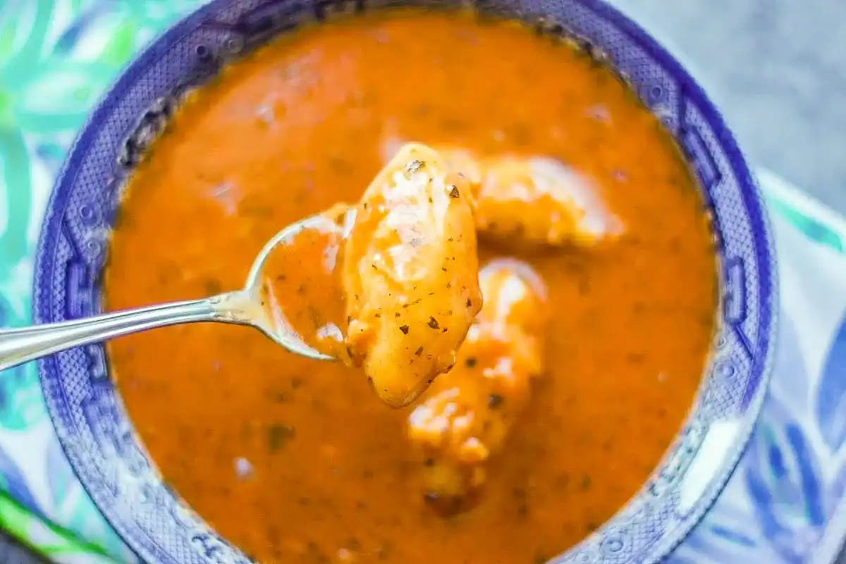 kubba soup with freeze dried herbs