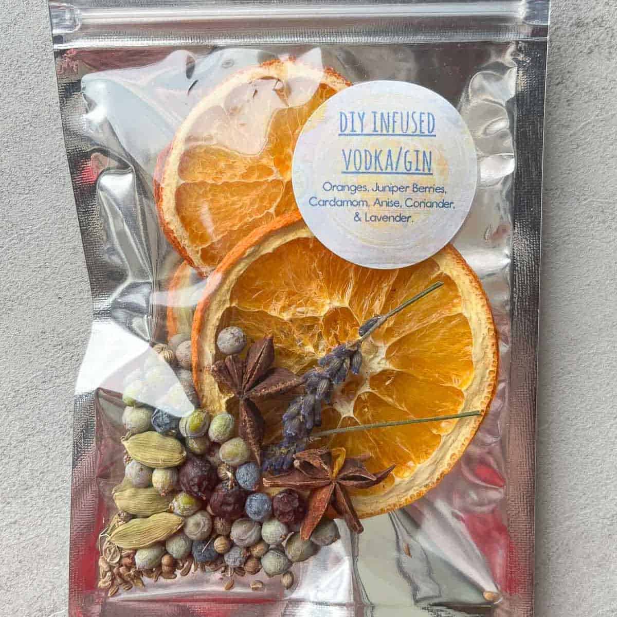 DIY Juniper Infused Gin Kit