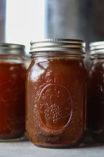pressure cooker bone broth in jars