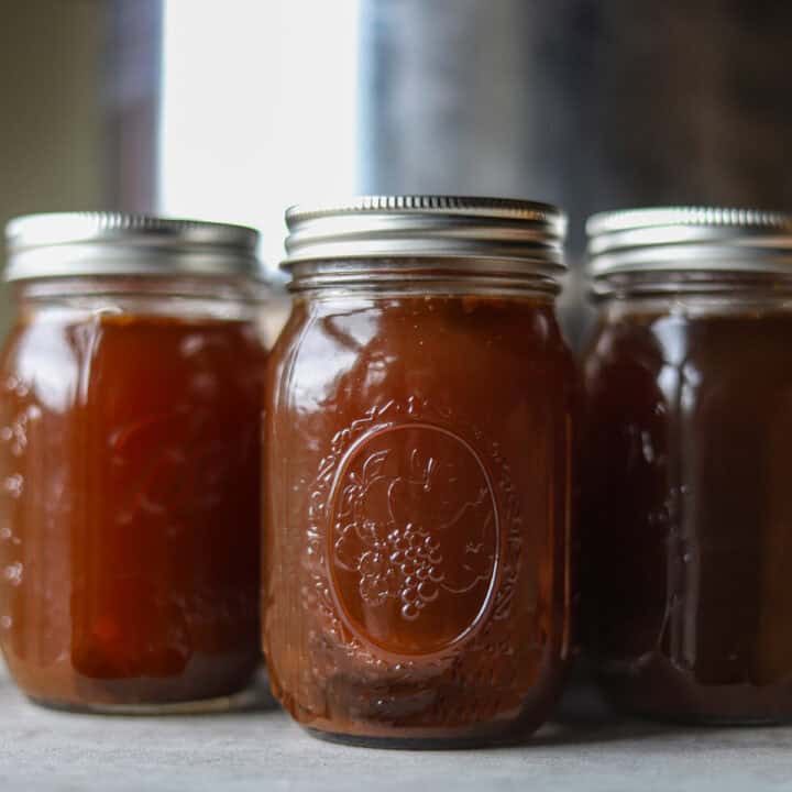 pressure cooker bone broth in jars