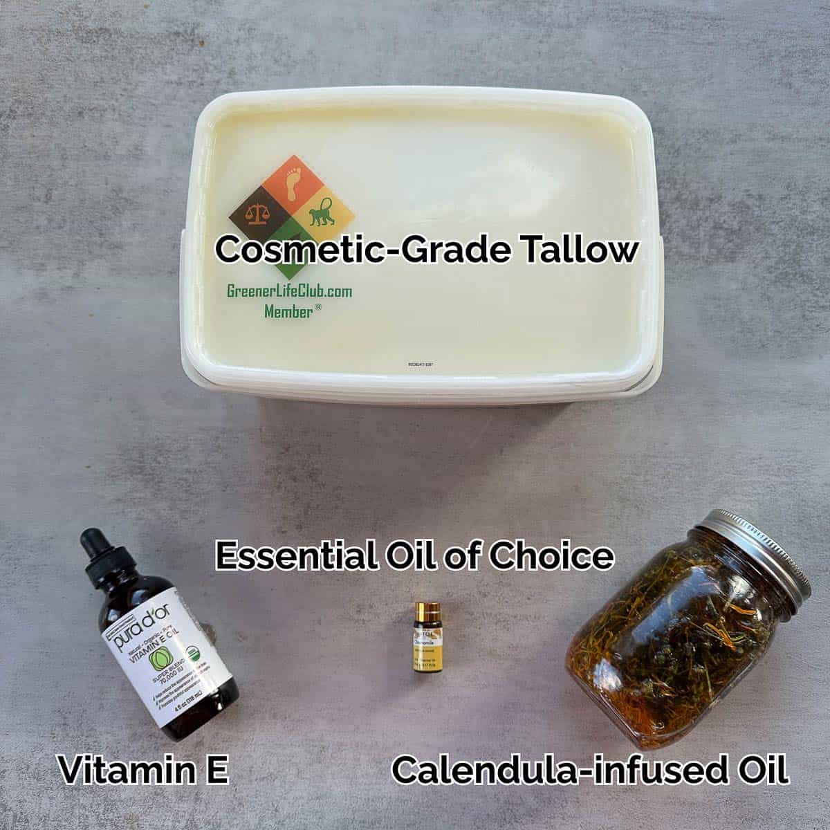 tallow balm ingredients