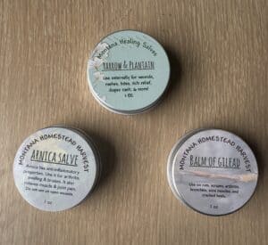 Homestead Healing Salve Trio