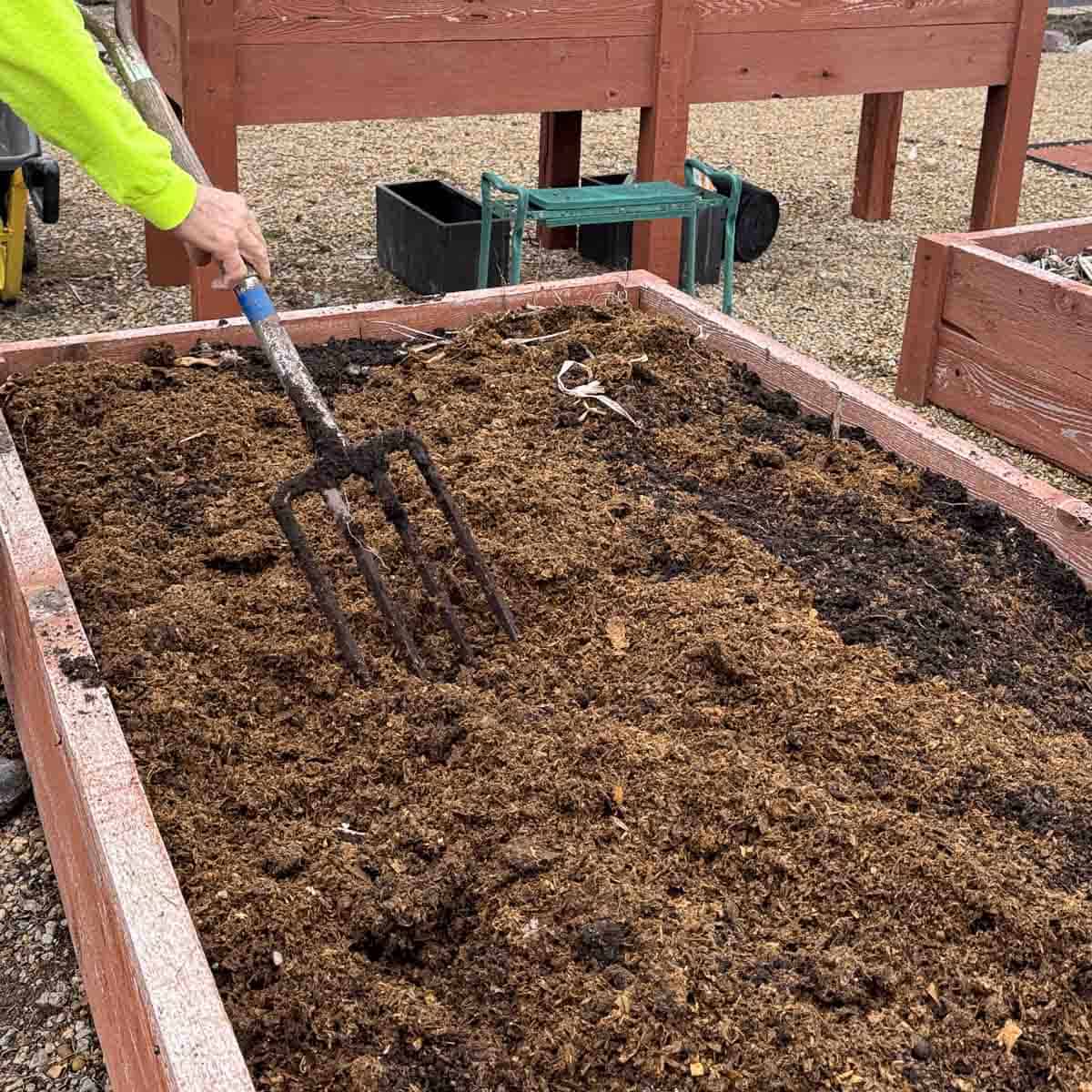 amending soil with compost