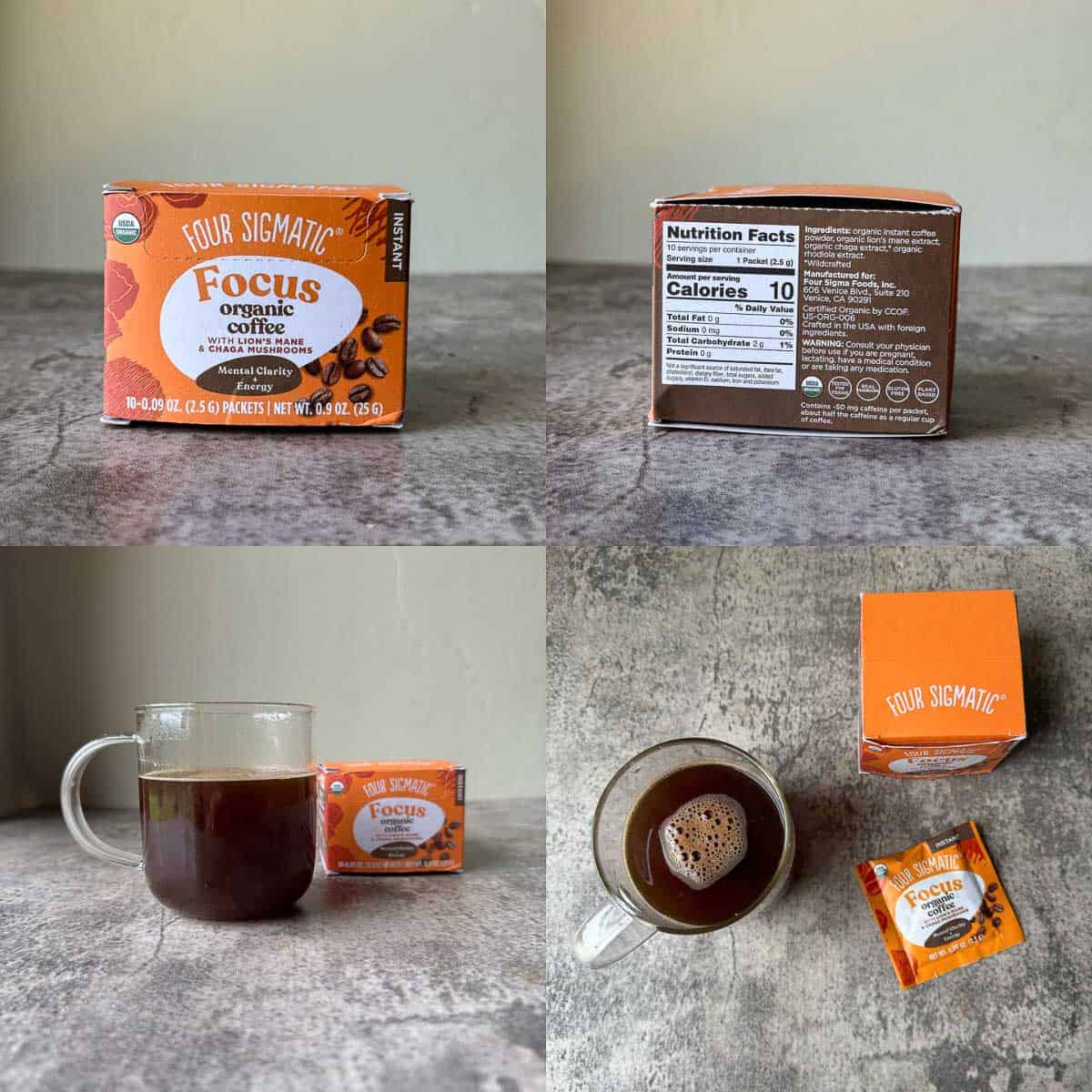 four sigmatic collage