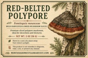 Wild-Harvested Red-Belted Polypore