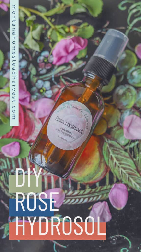 rose hydrosol pin
